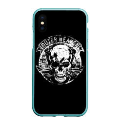 Чехол для iPhone XS Max матовый Metal gear