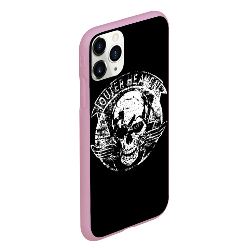 Чехол для iPhone 11 Pro Max матовый Metal gear, цвет розовый - фото 3