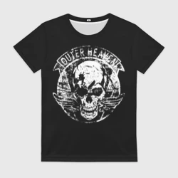 Женская футболка 3D Metal gear