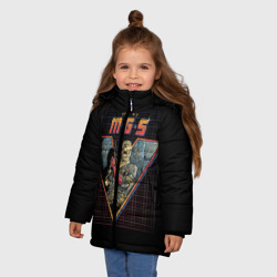 Зимняя куртка для девочек 3D Metal gear - фото 2