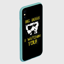 Чехол для iPhone XS Max матовый Metal Gear - фото 2
