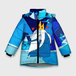 Зимняя куртка для девочек 3D Ледяной король