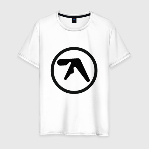 Мужская футболка хлопок Aphex Twin, цвет белый