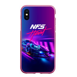 Чехол для iPhone XS Max матовый Need for Speed - heat 2019