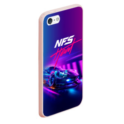 Чехол для iPhone 5/5S матовый Need for Speed - heat 2019 - фото 2