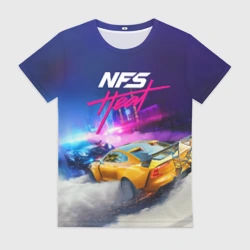 Женская футболка 3D Need for Speed - heat 2019
