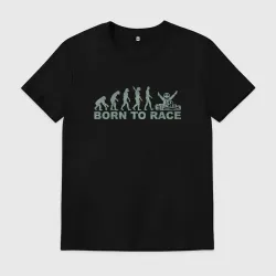 Мужская футболка хлопок Born to race