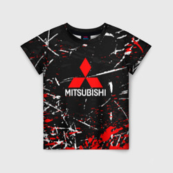 Детская футболка 3D Mitsubishi