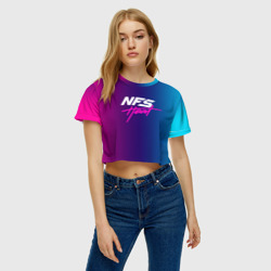 Женская футболка Crop-top 3D NFS heat - фото 2