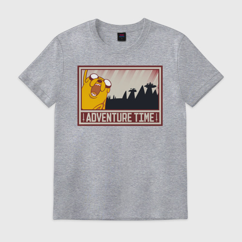 Мужская футболка хлопок Adventure time Фото 01 Мужская футболка хлопок Adventure time Фото 01