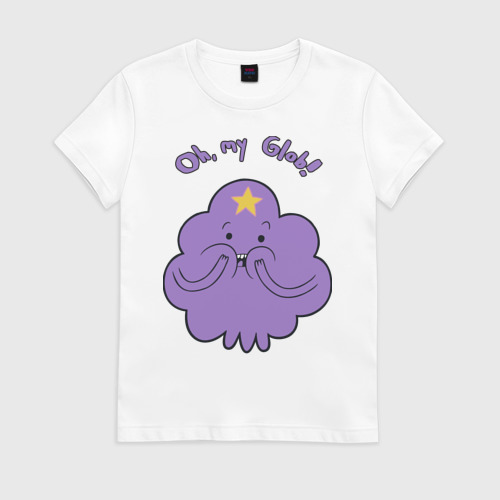 Женская футболка хлопок Oh, my Glob! Фото 01 Женская футболка хлопок Oh, my Glob! Фото 01