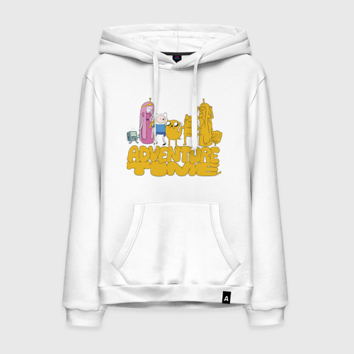 Мужская толстовка хлопок Adventure time Фото 01 Мужская толстовка хлопок Adventure time Фото 01