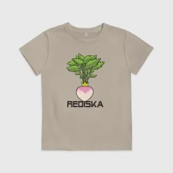 Детская футболка хлопок Редиска