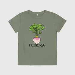 Детская футболка хлопок Редиска
