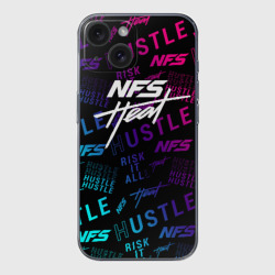 Чехол для iPhone 15 силиконовый с защитой камеры NFS - heat 2019