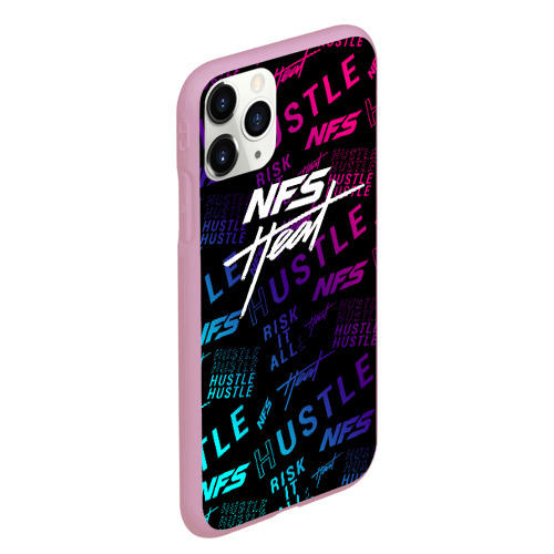 Чехол для iPhone 11 Pro Max матовый NFS - heat 2019, цвет розовый - фото 3