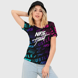 Женская футболка 3D Slim NFS - heat 2019 - фото 2