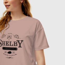 Женская футболка хлопок Oversize Shelby Company Limited - фото 2