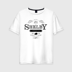 Женская футболка хлопок Oversize Shelby Company Limited