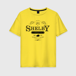 Женская футболка хлопок Oversize Shelby Company Limited