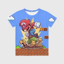 Детская футболка 3D Марио