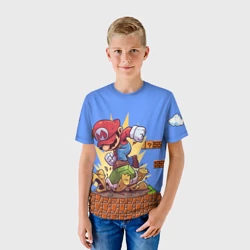Детская футболка 3D Марио - фото 2