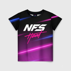 Детская футболка 3D NFS: Heat neon