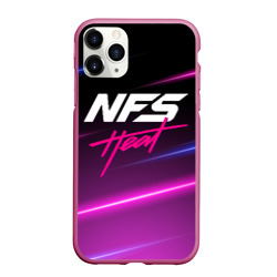 Чехол для iPhone 11 Pro Max матовый NFS: Heat neon