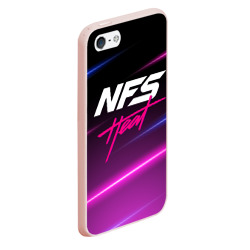 Чехол для iPhone 5/5S матовый NFS: Heat neon - фото 2