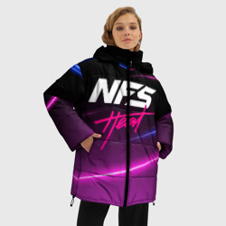 Женская зимняя куртка Oversize NFS: Heat neon - фото 2