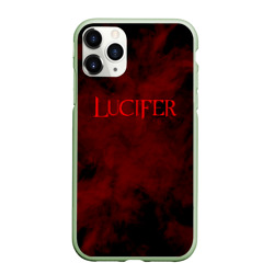 Чехол для iPhone 11 Pro матовый Lucifer крылья