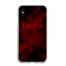 Чехол для iPhone XS Max матовый Lucifer крылья