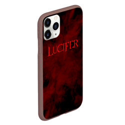 Чехол для iPhone 11 Pro матовый Lucifer крылья - фото 2