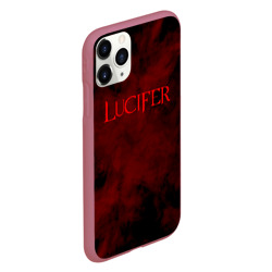 Чехол для iPhone 11 Pro матовый Lucifer крылья - фото 2