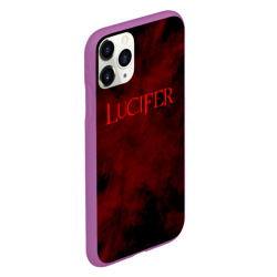 Чехол для iPhone 11 Pro матовый Lucifer крылья - фото 2