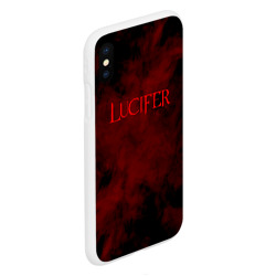 Чехол для iPhone XS Max матовый Lucifer крылья - фото 2