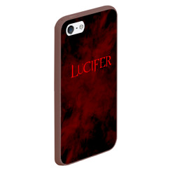 Чехол для iPhone 5/5S матовый Lucifer крылья - фото 2