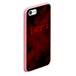 Чехол для iPhone 5/5S матовый Lucifer крылья - фото 2