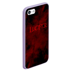 Чехол для iPhone 5/5S матовый Lucifer крылья - фото 2