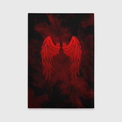 Обложка для автодокументов Lucifer крылья