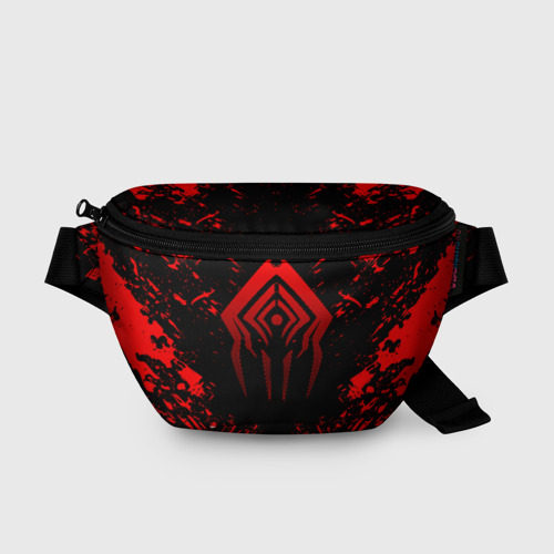 Поясная сумка 3D Рюкзак Warframe red Stalker