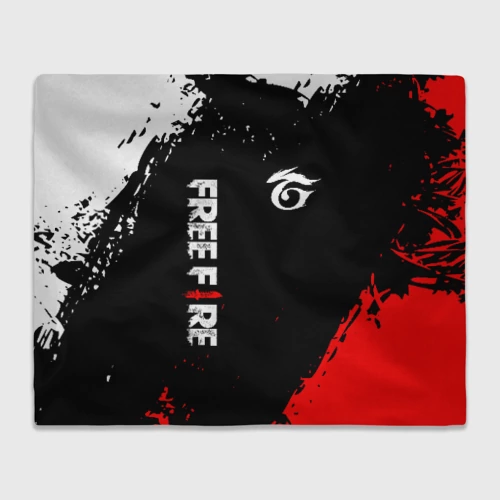 Плед 3D с принтом Garena free fire, вид спереди #2