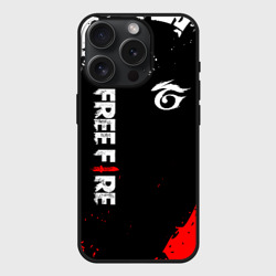 Чехол силиконовый для Apple iPhone 15 Pro матовый Garena free fire