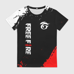 Женская футболка 3D Garena free fire