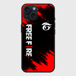 Чехол силиконовый для Apple iPhone 15 матовый Garena free fire