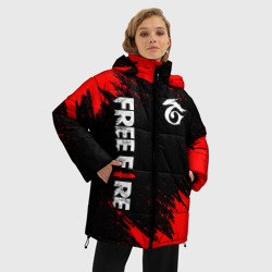 Женская зимняя куртка Oversize Garena free fire - фото 2