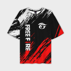 Мужская футболка oversize 3D Garena free fire