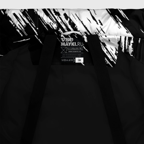 Зимняя куртка для мальчиков 3D Garena free fire, цвет черный - фото 7