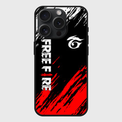 Чехол силиконовый для Apple iPhone 15 Pro матовый Garena free fire