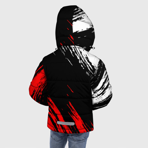 Зимняя куртка для мальчиков 3D Garena free fire, цвет черный - фото 4